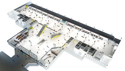 Gatwick Airport world’s largest self-service bag drop zone